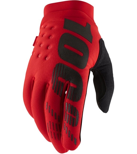 Мотокрос ръкавици 100% BRISKER RED
