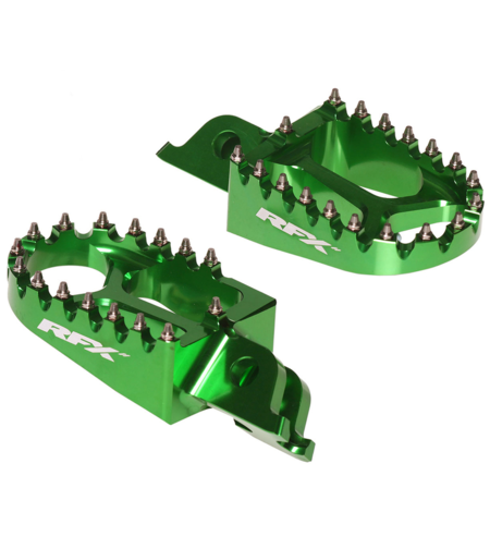 Степенки RFX Pro Footrests (Green) - KXF250 06-14 KXF450 07-14