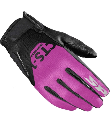 Дамски мото ръкавици SPIDI CTS-1 Black/Fuchsia