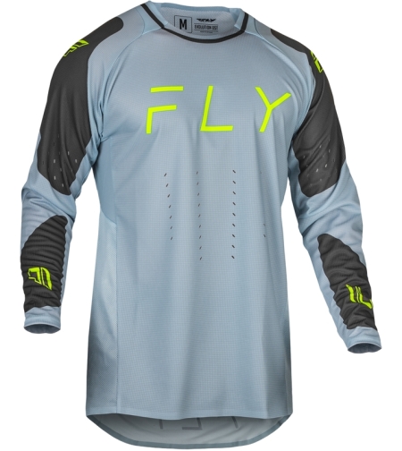 Мотокрос блуза FLY RACING Evolution DST - Ice Grey/Charcoal/Neon Green