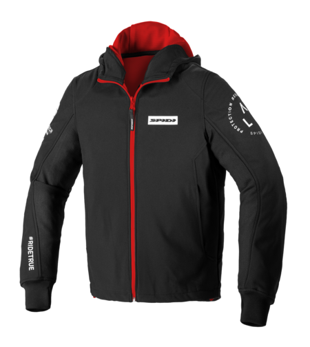 Мото Яке SPIDI HOODIE ARMOR EVO RED