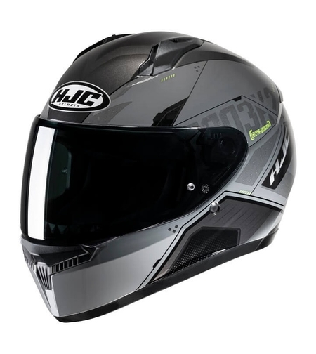 Каска HJC C10 INKA GREY/YELLOW GLOSS