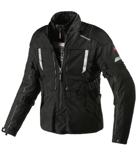 Текстилно мото яке SPIDI MODULAR BLACK