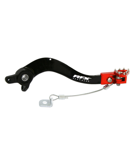 Заден лост за спирачка RFX Pro FT Rear Brake Lever (Black/Orange) KTM EXC-F 250 07-16