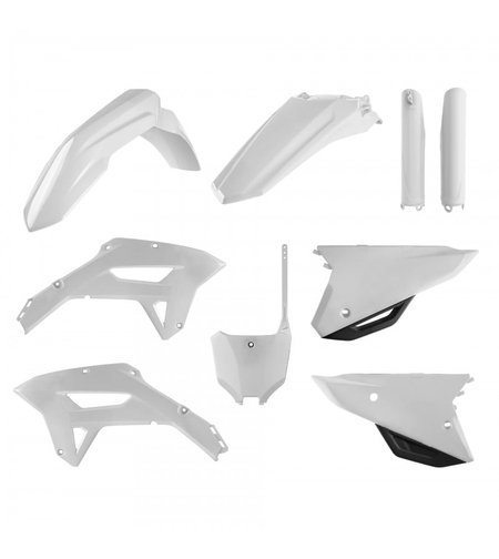 Комплект пластмаси POLISPORT Full Plastic Kit Honda CRF 450RX (2021-24) White
