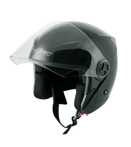 Каска за скутер A-PRO ENGRAVE BLACK