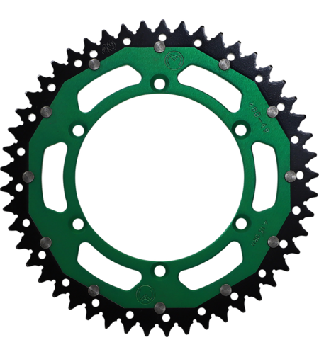 Двукомпонентно зъбно колело MOOSE 1210-460-49 GREEN