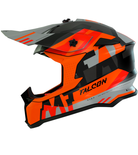 Мотокрос каска MT FALCON ARYA A4 MATT ORANGE