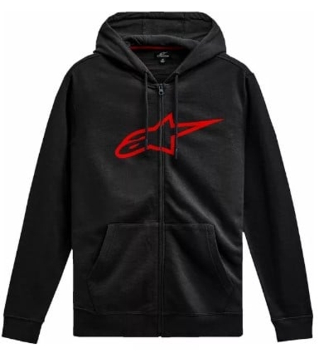 Мото суичър  ALPINESTARS Ageless V3 BLK/RD