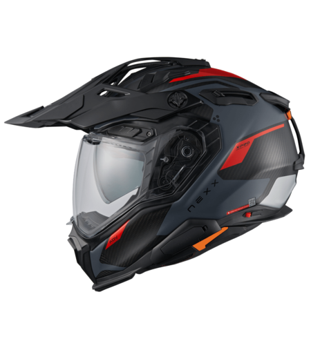 Адвенчър каска NEXX X.WED3 KEYO GRAY RED MATT