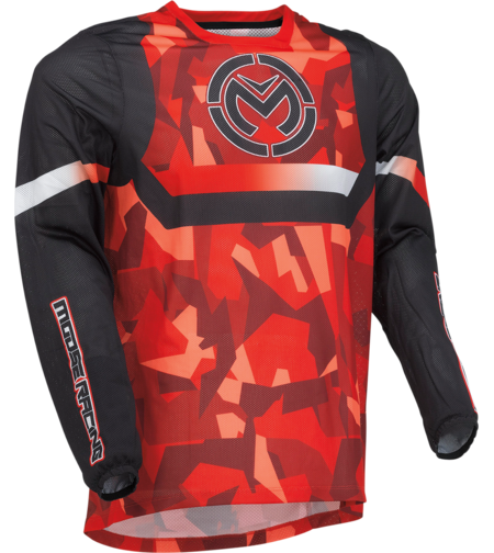 Мотокрос блуза MOOSE RACING SAHARA RED/BLACK