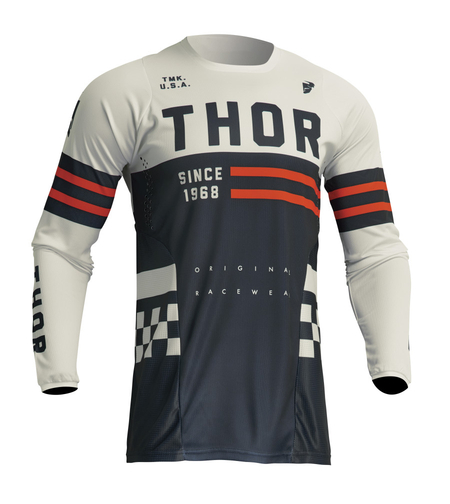Мотокрос джърси THOR PULSE COMBAT MIDNIGHT/VINTAGE WHITE