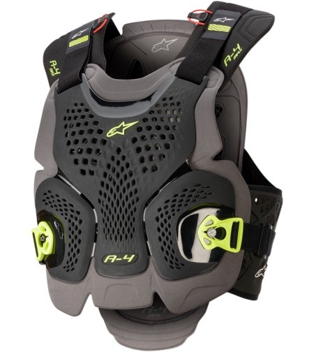 Протекторна броня ALPINESTARS A-4 Max BLACK/YELLOW