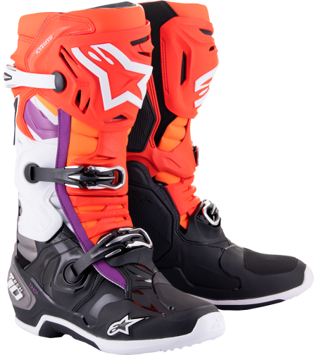 Мотокрос ботуши ALPINESTARS TECH 10 BK/RD/OR/WT