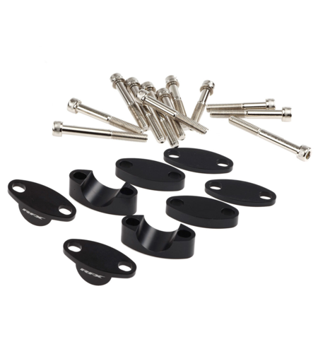 Комплект повдигачи за кормило RFX Race Handlebar Riser Kit 28.6mm (Black) Universal Raises 25mm/30mm/35mm/40mm