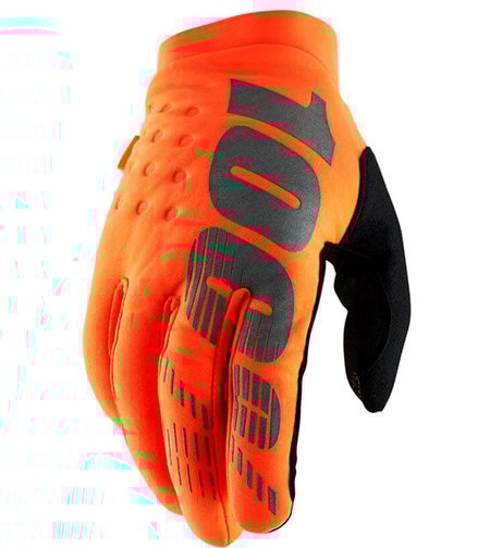 Мотокрос ръкавици 100% BRISKER ORANGE/BLACK