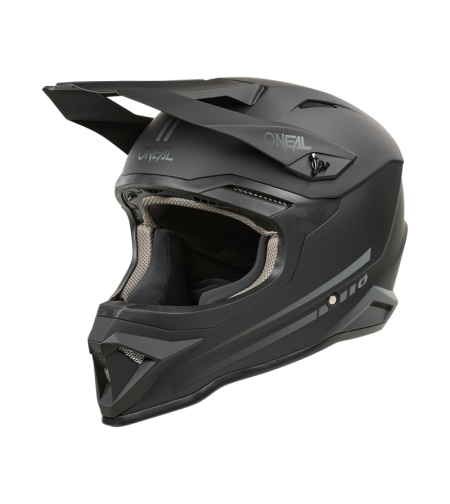 Детска каска O'NEAL 1SERIES SOLID BLACK V.25