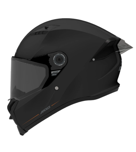 Каска AXXIS FENIX SOLID BLACK GLOSS