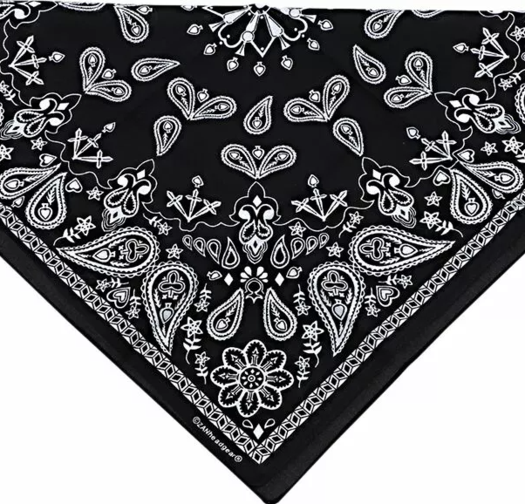 Кърпа за глава COTTON BK PAISLY