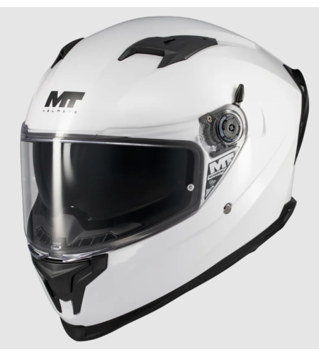 Каска MT BRAKER SV PURE A0 WHITE GLOSS