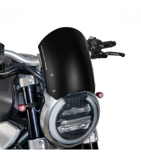 Черна спортна слюда BARRACUDA AEROSPORT от алуминий Honda CB 1000R (18-20) CB 650R (19-20)