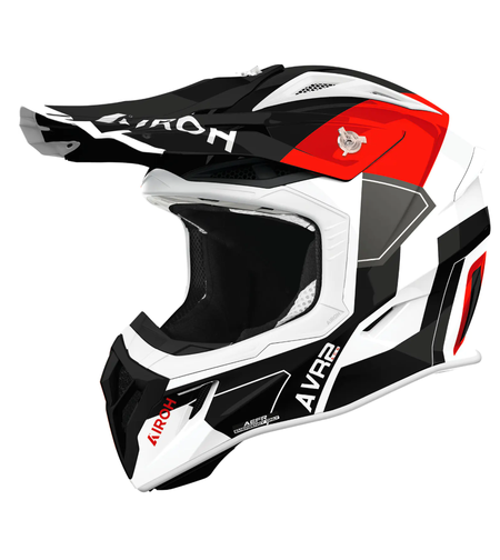 Мотокрос каска AIROH AVIATOR ACE 2 SHIELD RED GLOSS