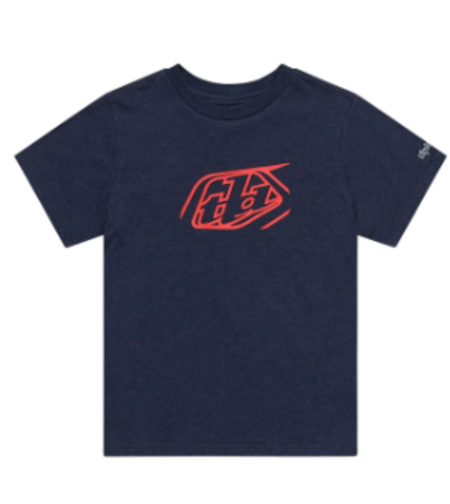 Детска тениска TROY LEE DESIGNS Badge - Navy Heater