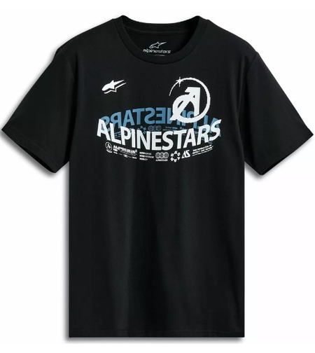 Тениска ALPINESTARS CSF SEMICIRCLE BLACK