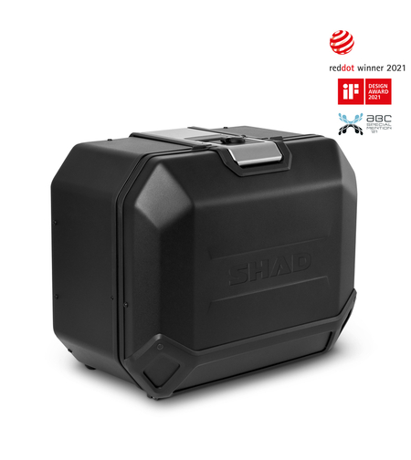 Страничен куфар за мотор Shad Terra Черен TR47 Десен