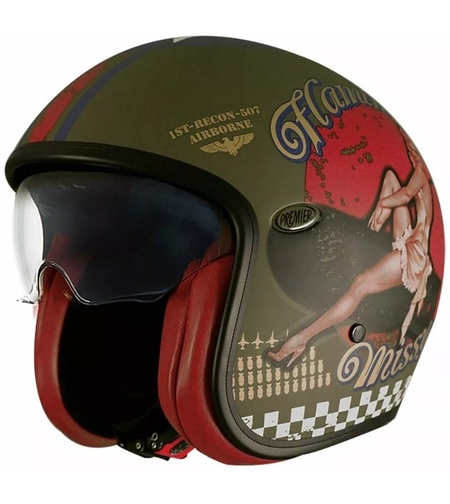 Каска PREMIER Vintage Pin Up MILBM