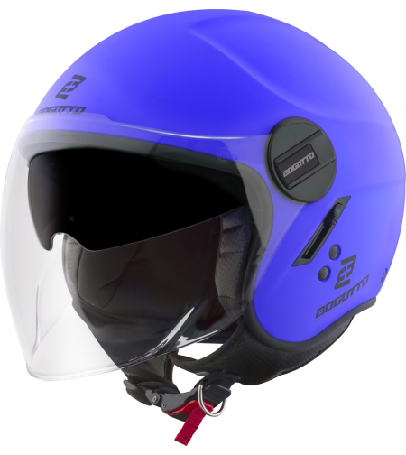 Каска за скутер BOGOTTO H595-1 SPN BLUE/MATT