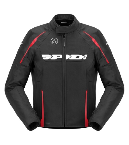 Текстилно мото яке SPIDI DRAGON H2OUT BLACK/RED