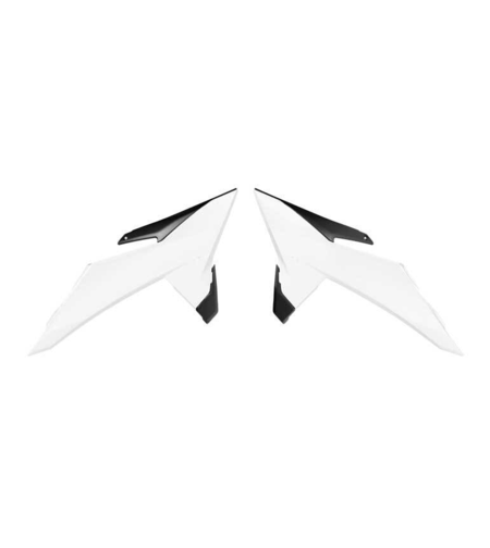 Пластмасови капаци за радиатор RACETECH Radiator Covers (White) KTM 25-26