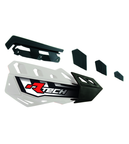 Резервни пластмаси за протектори за кормило RACETECH FLX Handguards Replacement Covers White