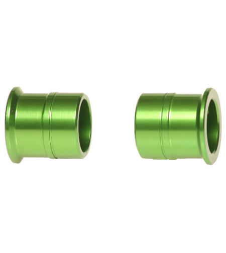 Втулки за джанти RFX Pro Wheel Spacers Front (Green) KX 125/250 06-08 / KXF 250 06-20 / 450 06-18