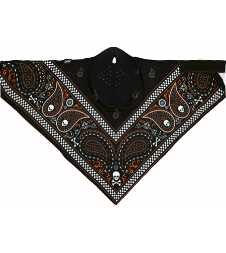 Маска за лице SPORTFLEX CBAND BK/OR