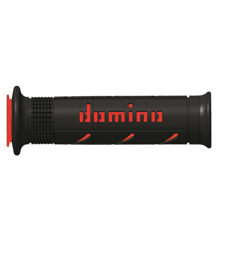 Ръкохватки DOMINO A250 Road Racing Dual Compound Grips червени