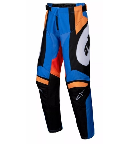 Детски мотокрос брич Alpinestars YTH RACER MELT ORANGE/BLUE