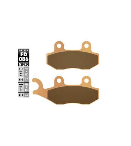 Предни/Задни мото накладки Galfer SINTERED COMPOUND FD086G1370