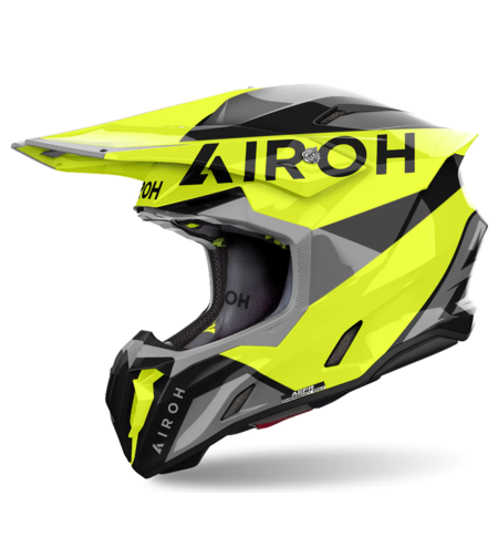 Мотокрос каска AIROH TWIST 3 KING YELLOW GLOSS