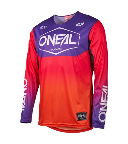 Мотокрос блуза O'NEAL MAYHEM HEXX ORANGE/PURPLE V.26