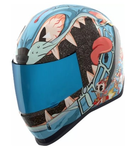 Каска ICON AIRFORM NINE LIVES BL