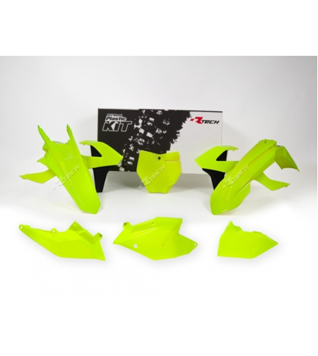 Комплект пластмаси RACETECH Plastic Kit Neon Yellow/Black KTM 16-18
