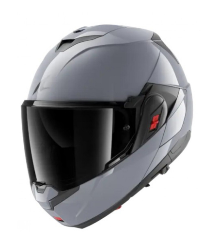 Модуларна каска SHARK OXO Gun Silver