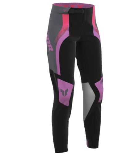 Дамски мотокрос брич  THOR PORTMODE VELOCITY BLK/ORCH