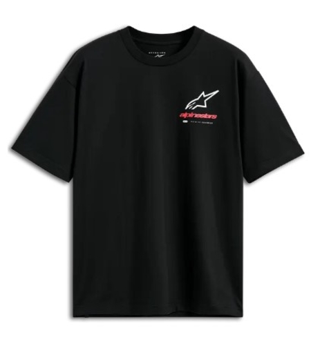 Тениска ALPINESTARS SS CSF OVERSIZED OVERHANG BK