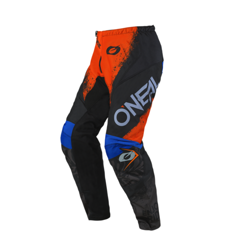 Мотокрос брич O'NEAL ELEMENT SHOCKER BLACK/ORANGE V.25