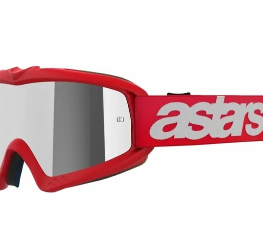 Детски мотокрос очила ALPINESTARS VISION BLAZE RED MIRROR-SIL