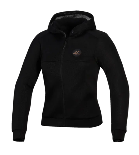 Дамски суичър ALPINESTARS STELLA 4W CHROME SUPERAIR BLACK/CPR