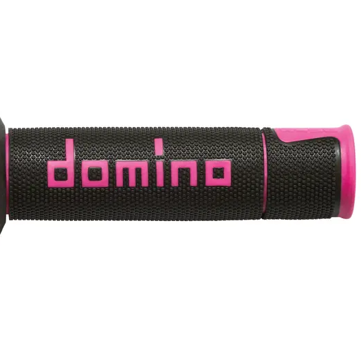 Ръкохватки DOMINO GRIPS A450 PAIR BLACK/FUCHSIA